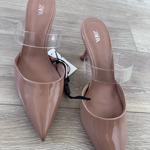 Escarpins heels Zara nude - Picture 1 of 4